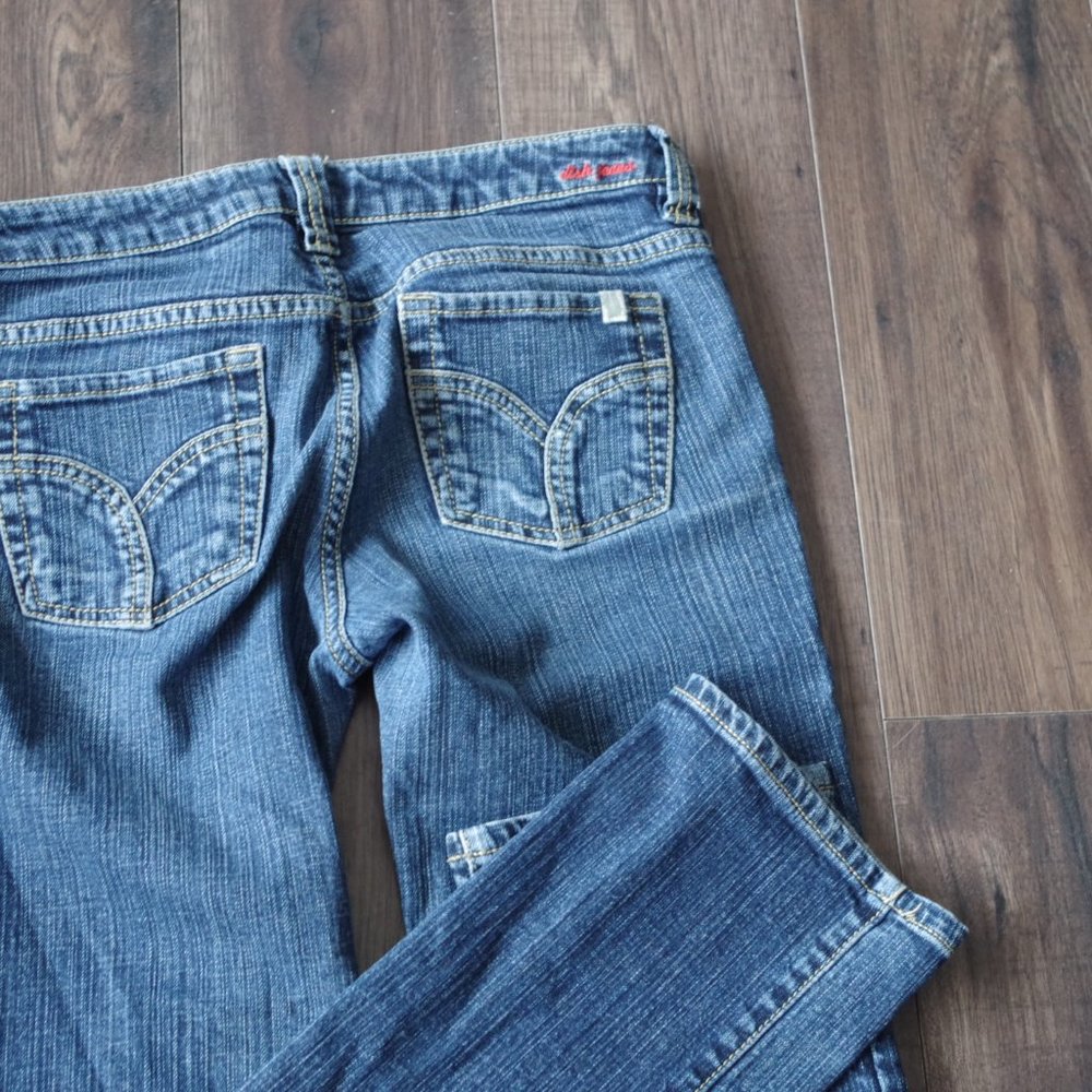 Low rise Women's Dish Jeans Slim Straight Leg